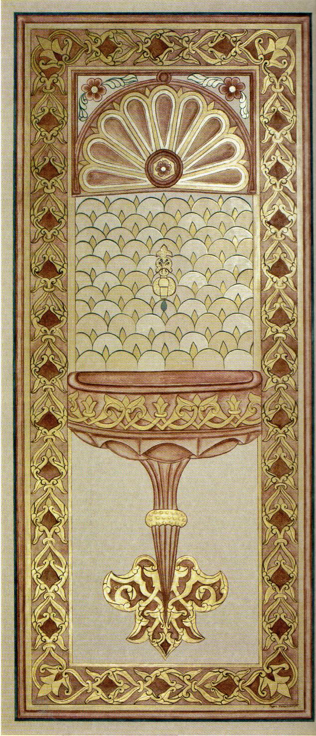 III. Ahmet Han Çeşmesi Bezemeleri